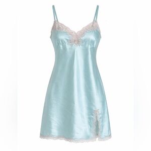 Victoria Secret Vintage Satin Slip with Lace Details - Women’s Size Large